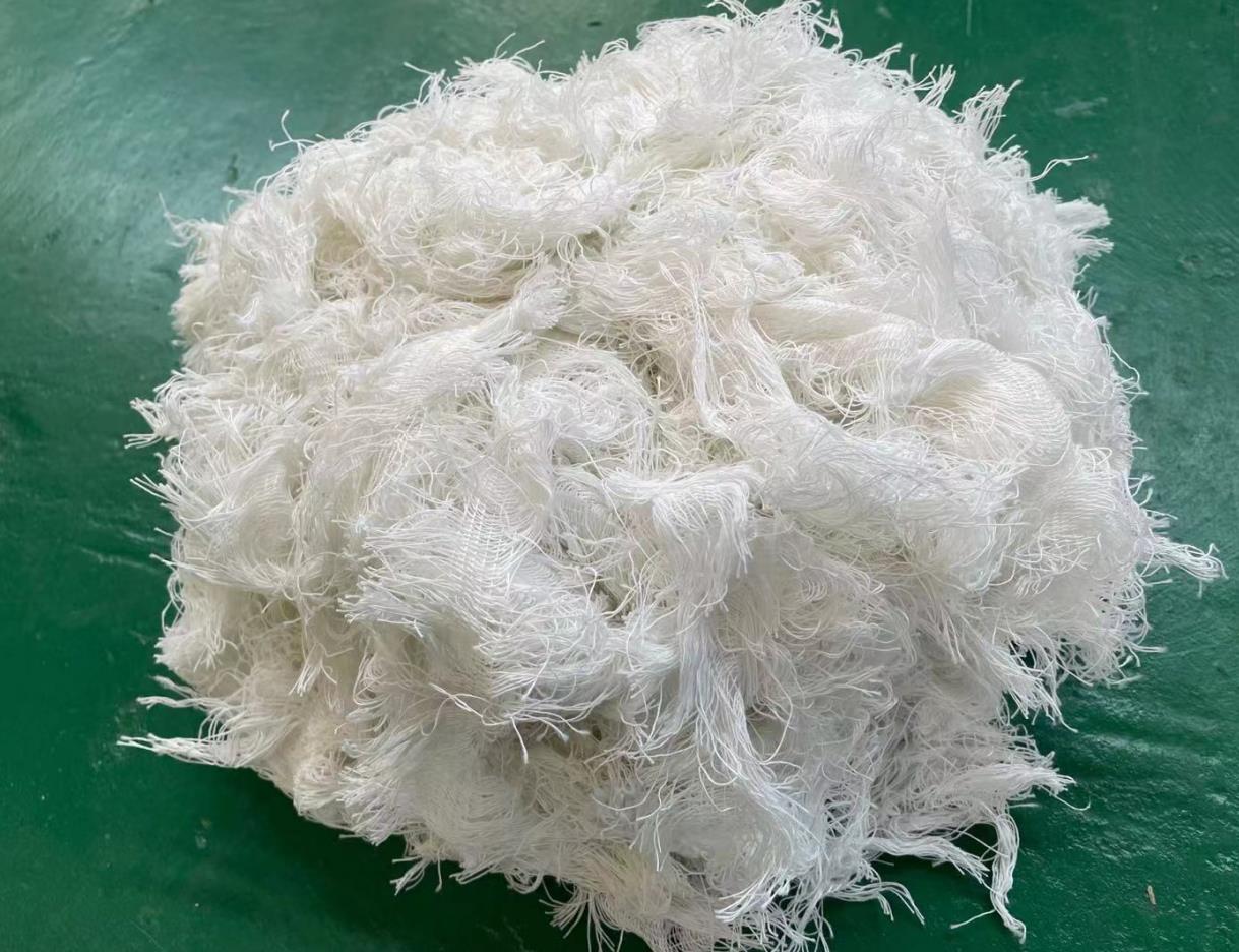 机拆精白棉纱